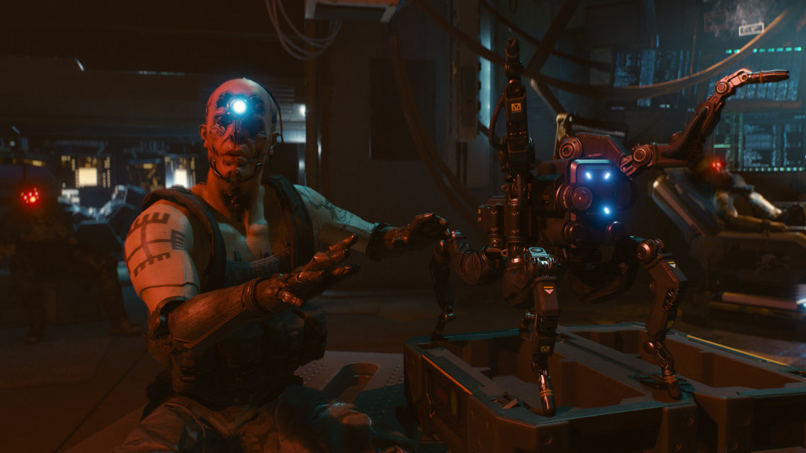 Cyberpunk 2077 tech installation suggesting cyberware should come before cosmetic purchases early on